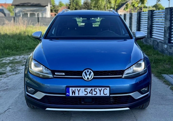 Volkswagen Golf cena 56900 przebieg: 219000, rok produkcji 2015 z Warszawa małe 277